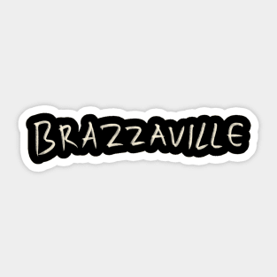 Brazzaville Sticker